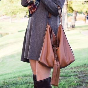 Slouchy Rebecca Minkoff Bag with Tassels